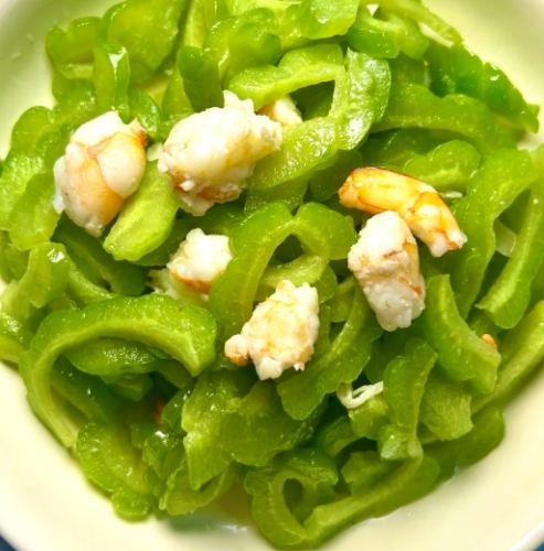 涼瓜炒蝦仁做法 涼瓜炒蝦仁做法