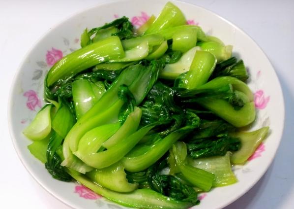 水煮青江菜做法 水煮青江菜做法