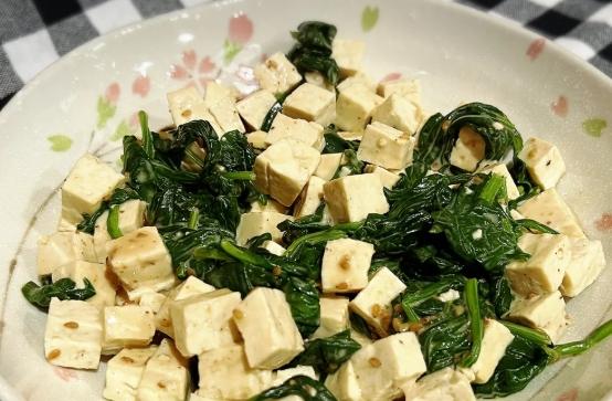 板豆腐菠菜營養 板豆腐菠菜營養