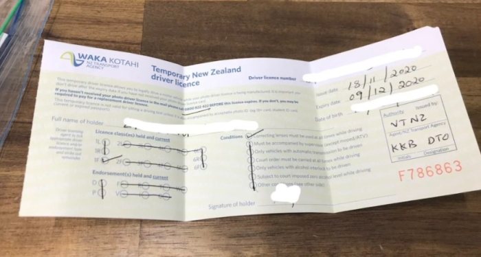 紐西蘭國際駕照期限
