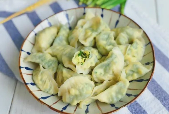 韭菜餃子餡調法