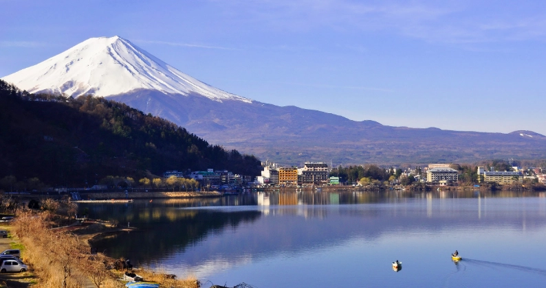 富士山網紅景點