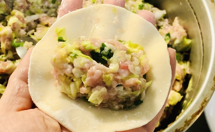 手工水餃包法 手工水餃包法