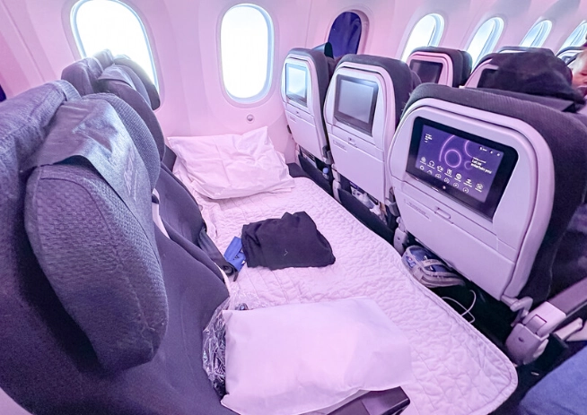 紐西蘭航空空中沙發費用