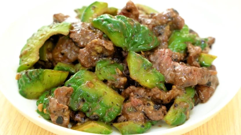 涼瓜炒牛肉
