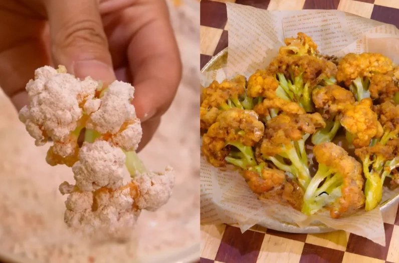 氣炸鍋花椰菜食譜