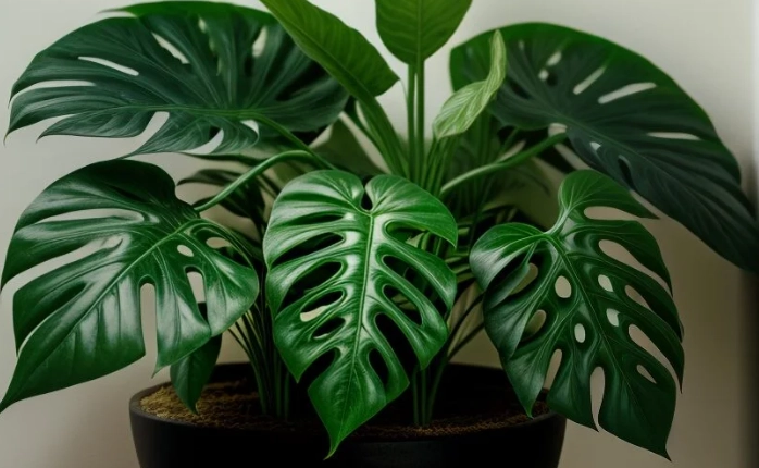 龜背芋莖部木質化