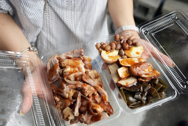 台中水湳市場早上小吃