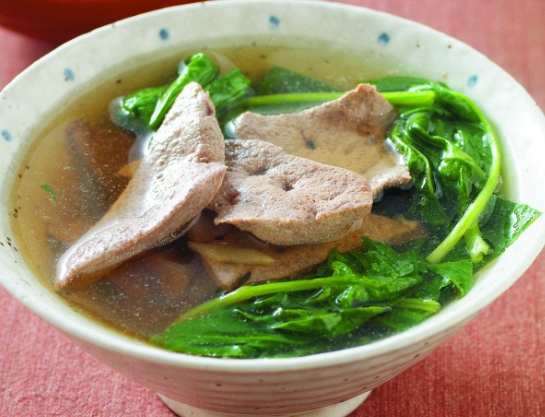 菠菜豬肝湯做法