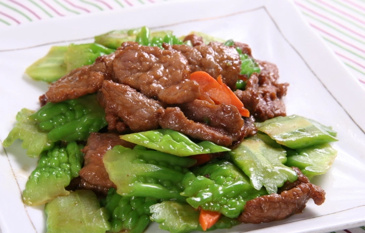 涼瓜炒牛肉 秘訣