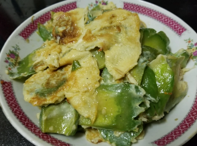 苦瓜煎蛋家常菜