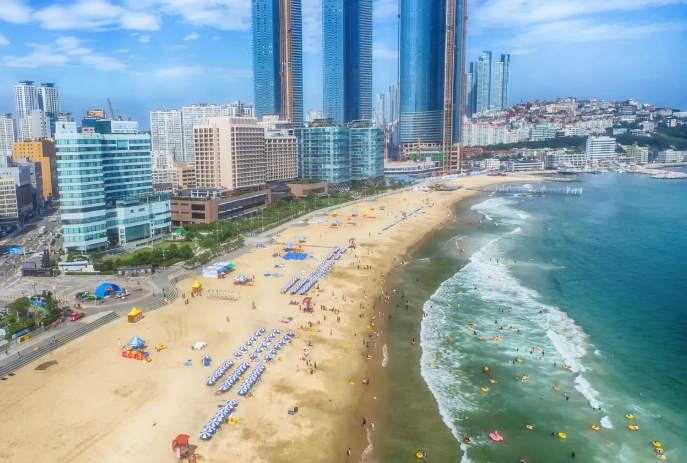 海雲台海水浴場