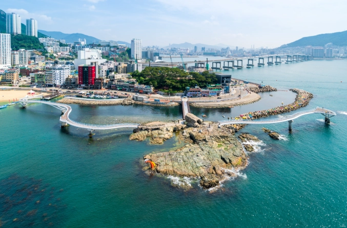 海雲台海岸列車