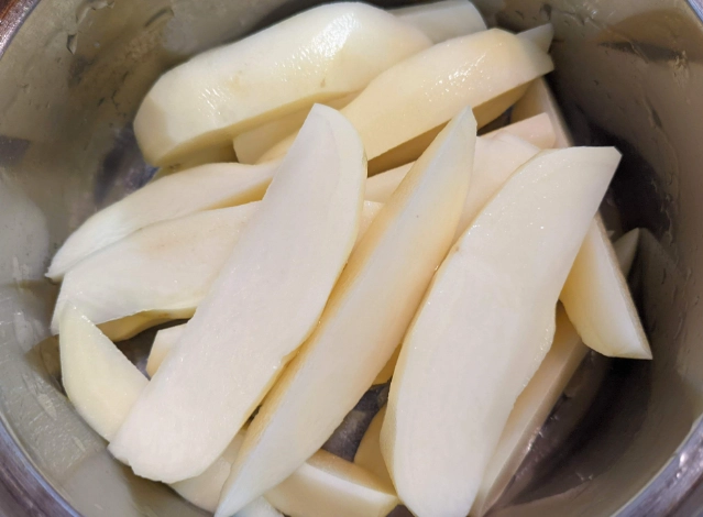 馬鈴薯泡水步驟