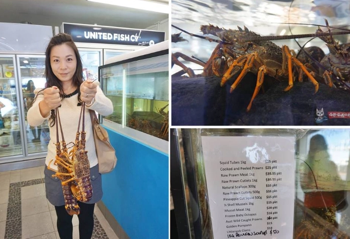 紐西蘭海鮮市場