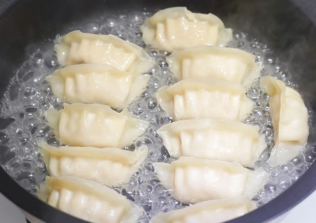餃子烹飪方法