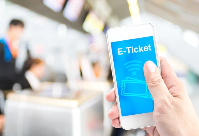 電子機票外觀
