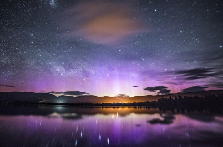 紐西蘭南島極光 紐西蘭南島極光