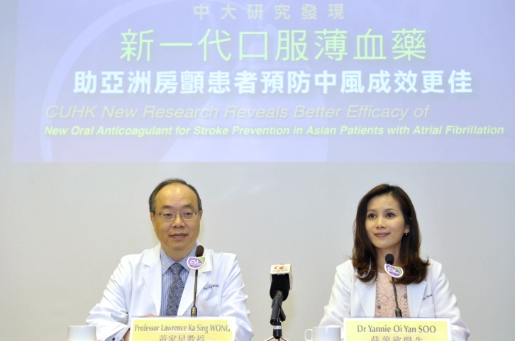 新型口服抗凝血劑副作用