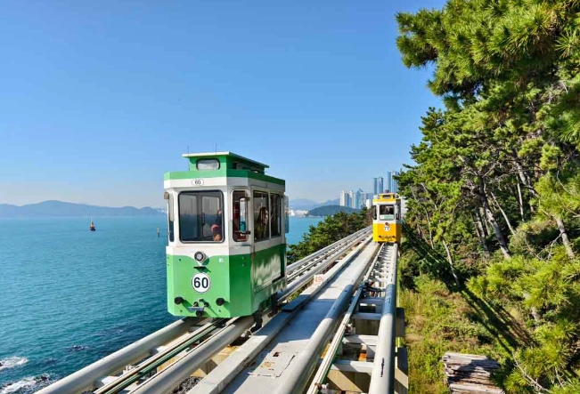 海雲台膠囊列車 怎麼去