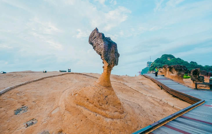 野柳地質公園親子遊 野柳地質公園親子遊