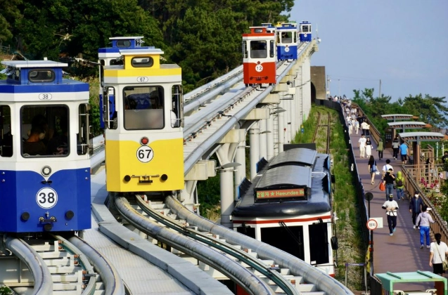 釜山膠囊列車 交通