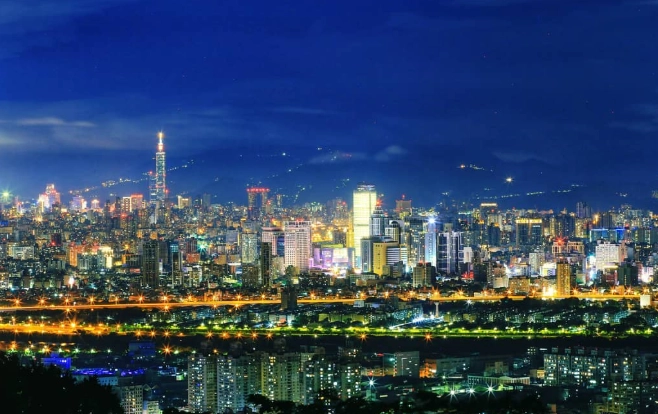 新北開車夜景 新北開車夜景