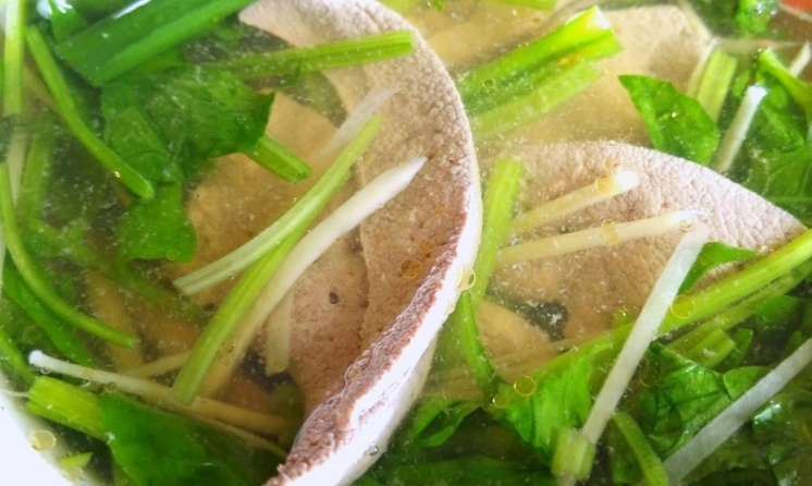 菠菜豬肝湯功效