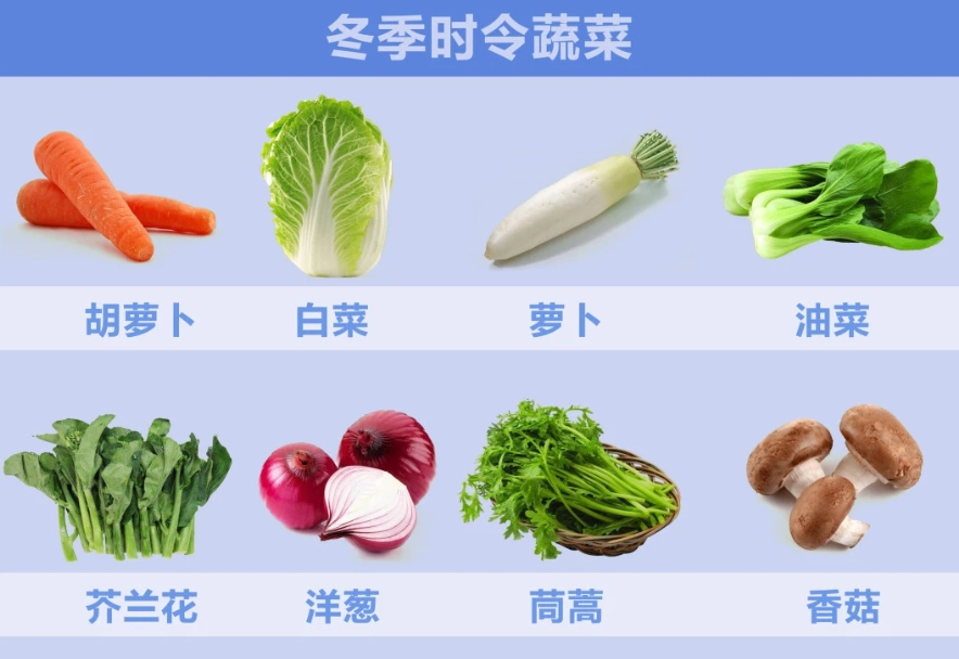 一年四季都有的蔬菜：全年选购指南与营养益处大公开