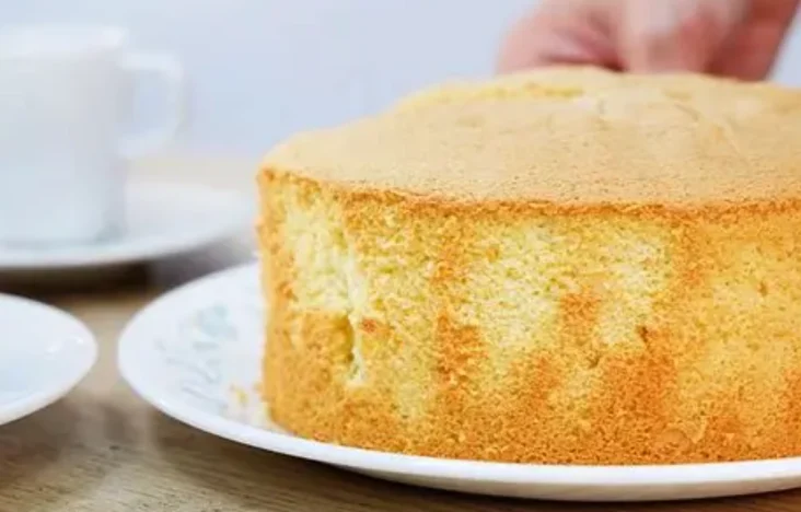 海綿蛋糕表面濕黏