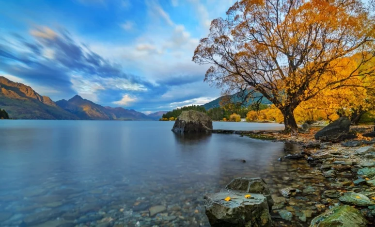 新西兰南岛旅游地图