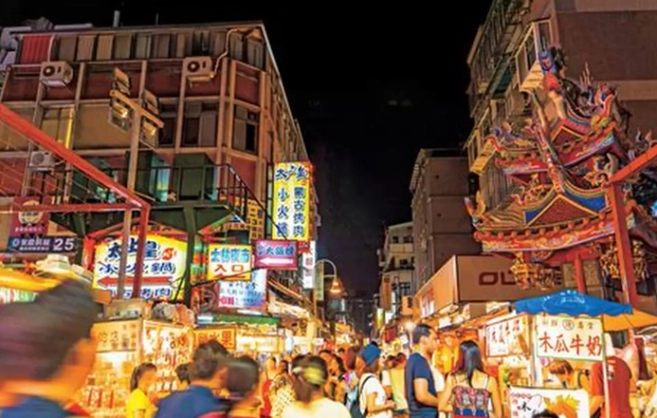 台北夜市遊戲攤位