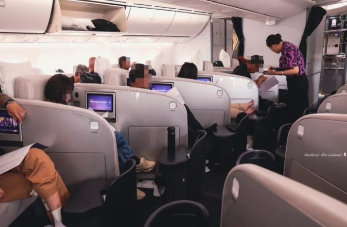 紐西蘭航空經濟艙心得