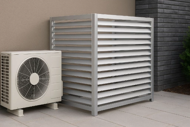 冷氣室外機運作