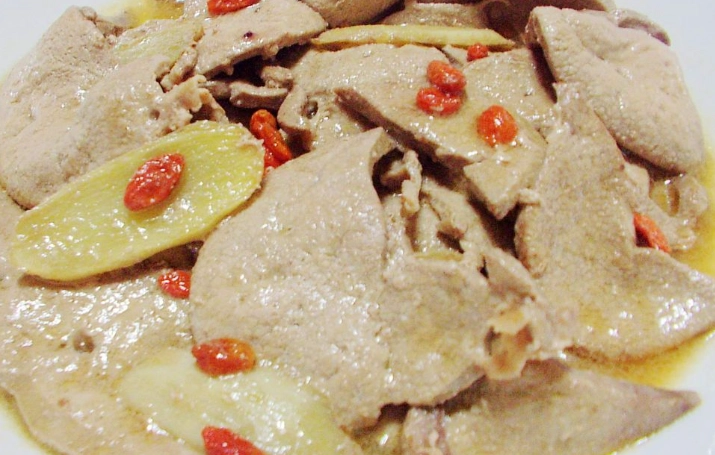 麻油豬肝食譜