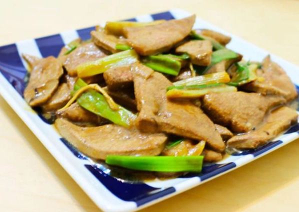 台北薑蔥炒豬肝餐廳