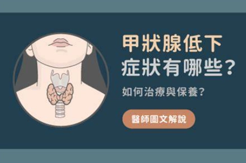 甲狀腺功能低下食物禁忌