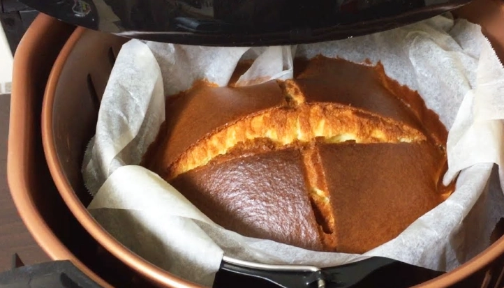 氣炸鍋古早味蛋糕失敗