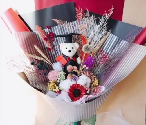 創意畢業花束